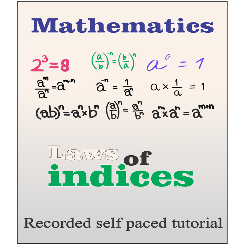 Laws of Indices