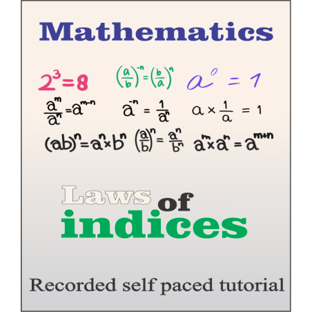 Laws of Indices