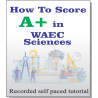 Score A+ in all Sciences